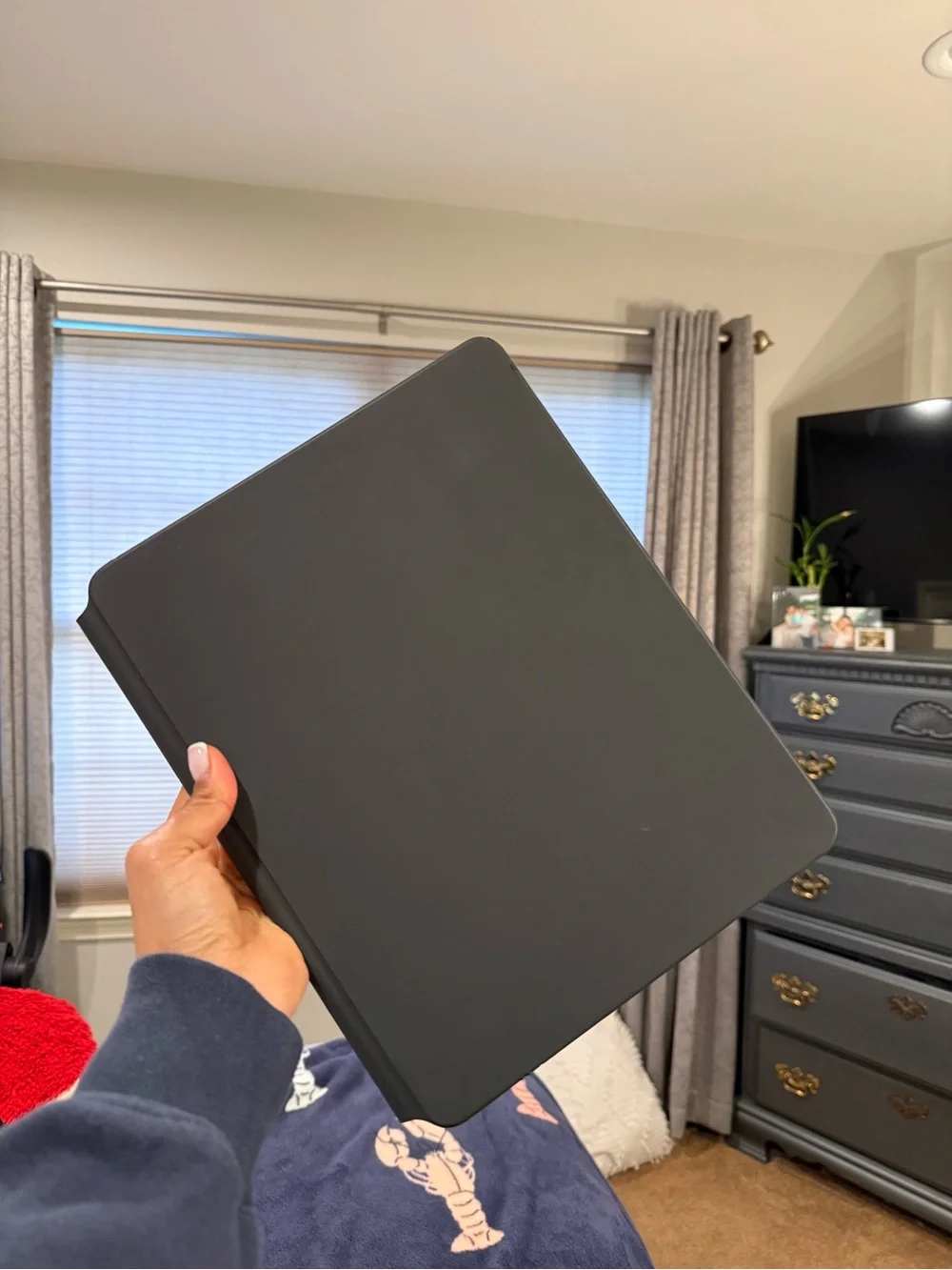 Apple 12.9 Black Smart Folio Case for iPad (Matte Black)